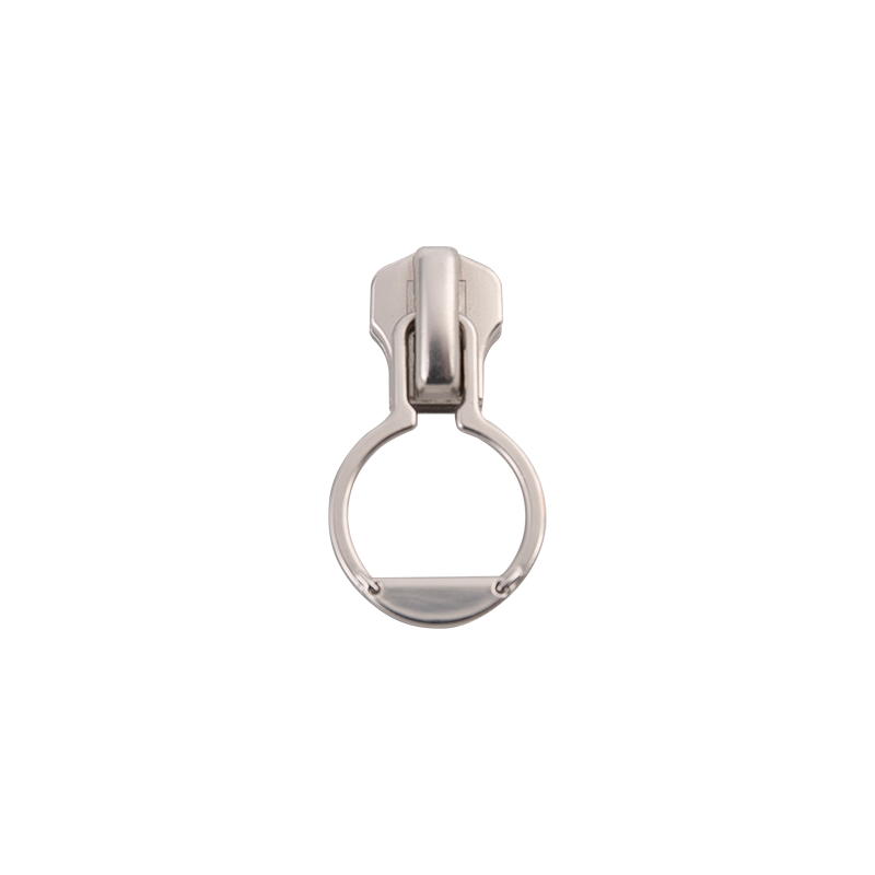 FY3739 Cursore in metallo argento opaco 5#